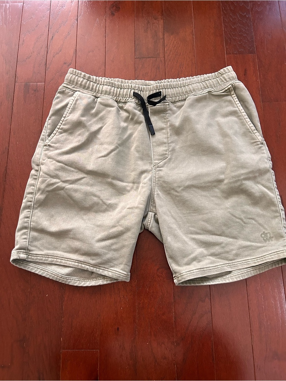 Zara DNWR Khaki Elastic Waist Drawstring Chino
Shorts Men's Size Large